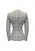 Серый жакет Balenciaga