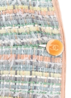 Пастельный твидовый жакет Chanel