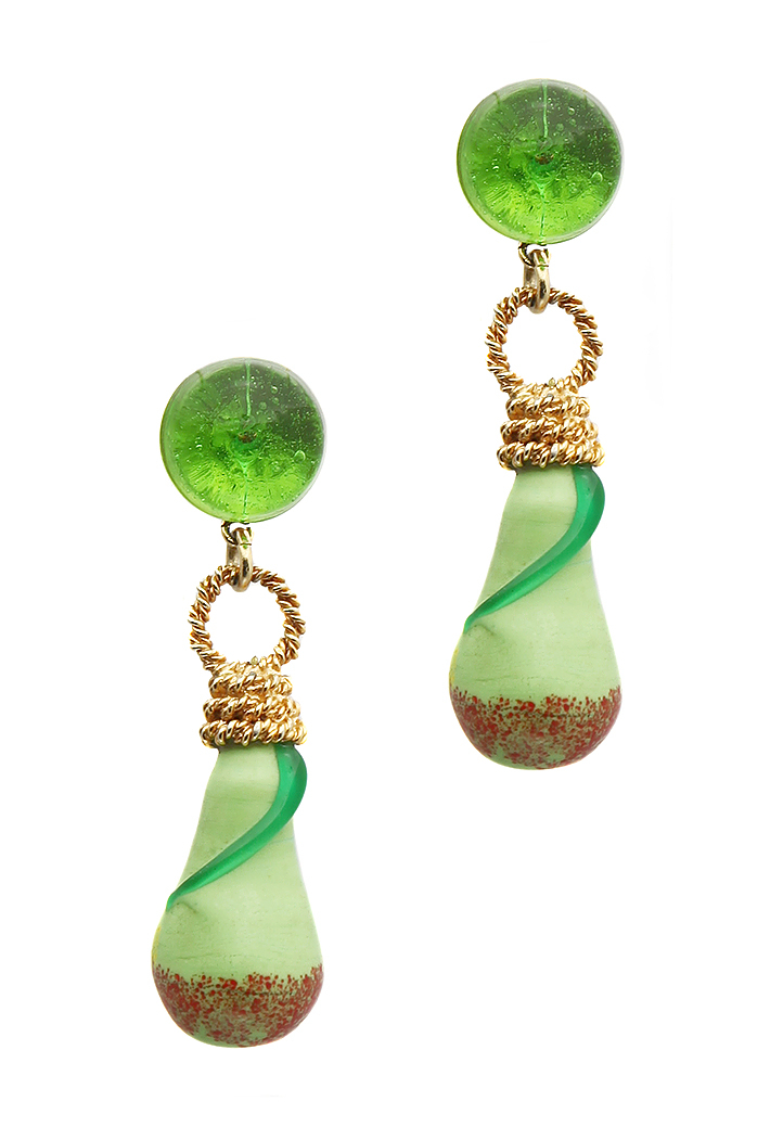 Клипсы-подвески Moschino