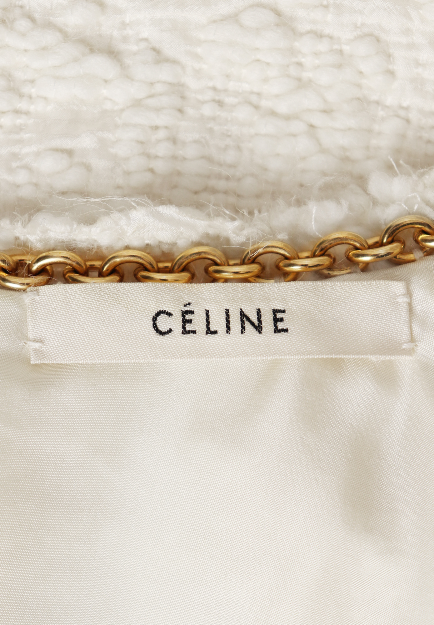 Платье Céline с цепочками