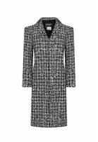 Удлиненный жакет Chanel в клетку