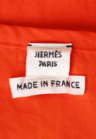 Оранжевое платье Hermès