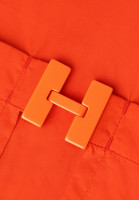 Оранжевое платье Hermès