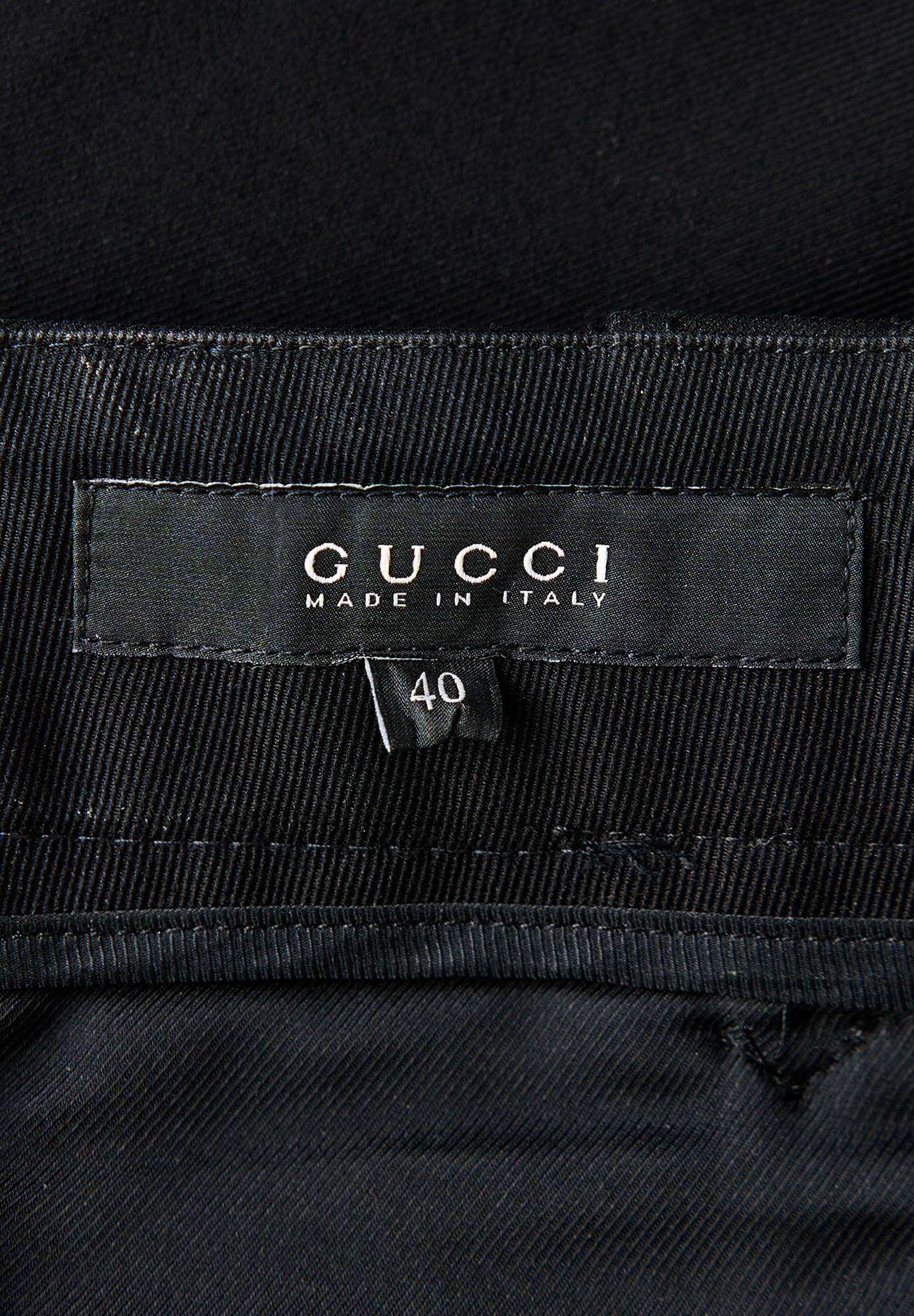 Черные брюки Gucci