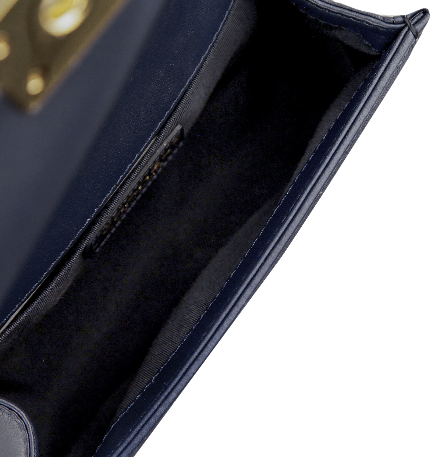 Бело-синяя сумка Chanel Small Boy