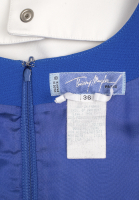 Синее платье Thierry Mugler