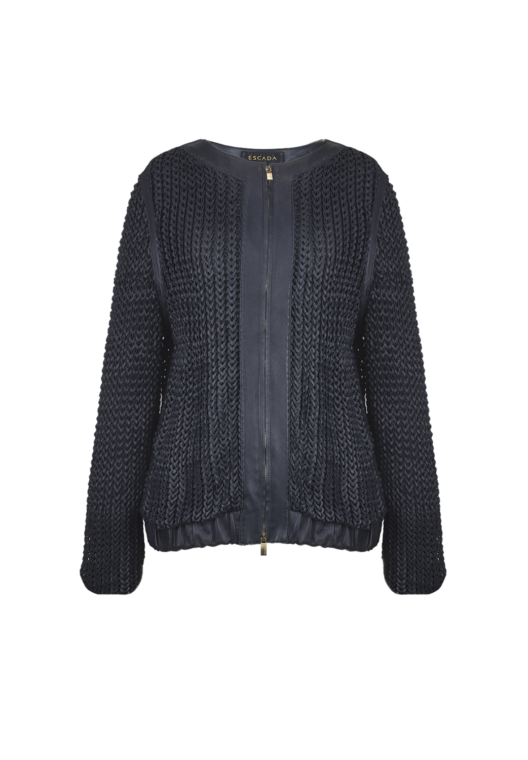 Кожаная куртка Escada