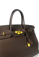 Сумка Hermès Birkin 40 Chocolate Togo