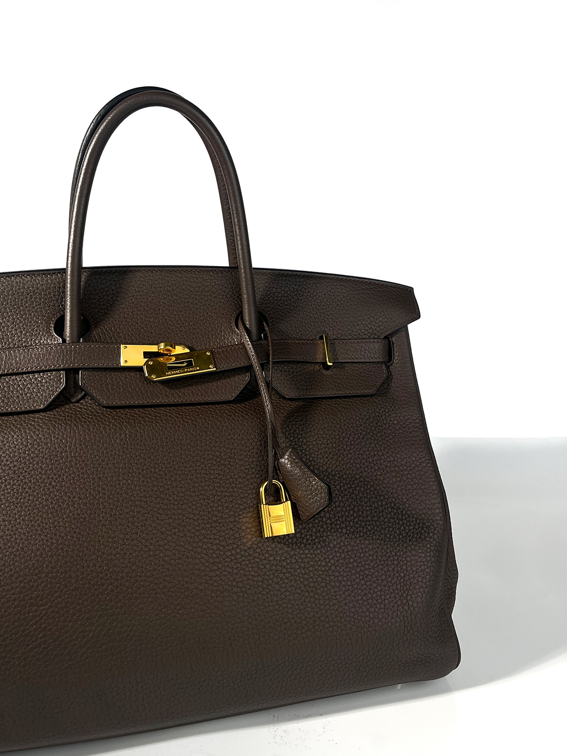 Сумка Hermès Birkin 40 Chocolate Togo