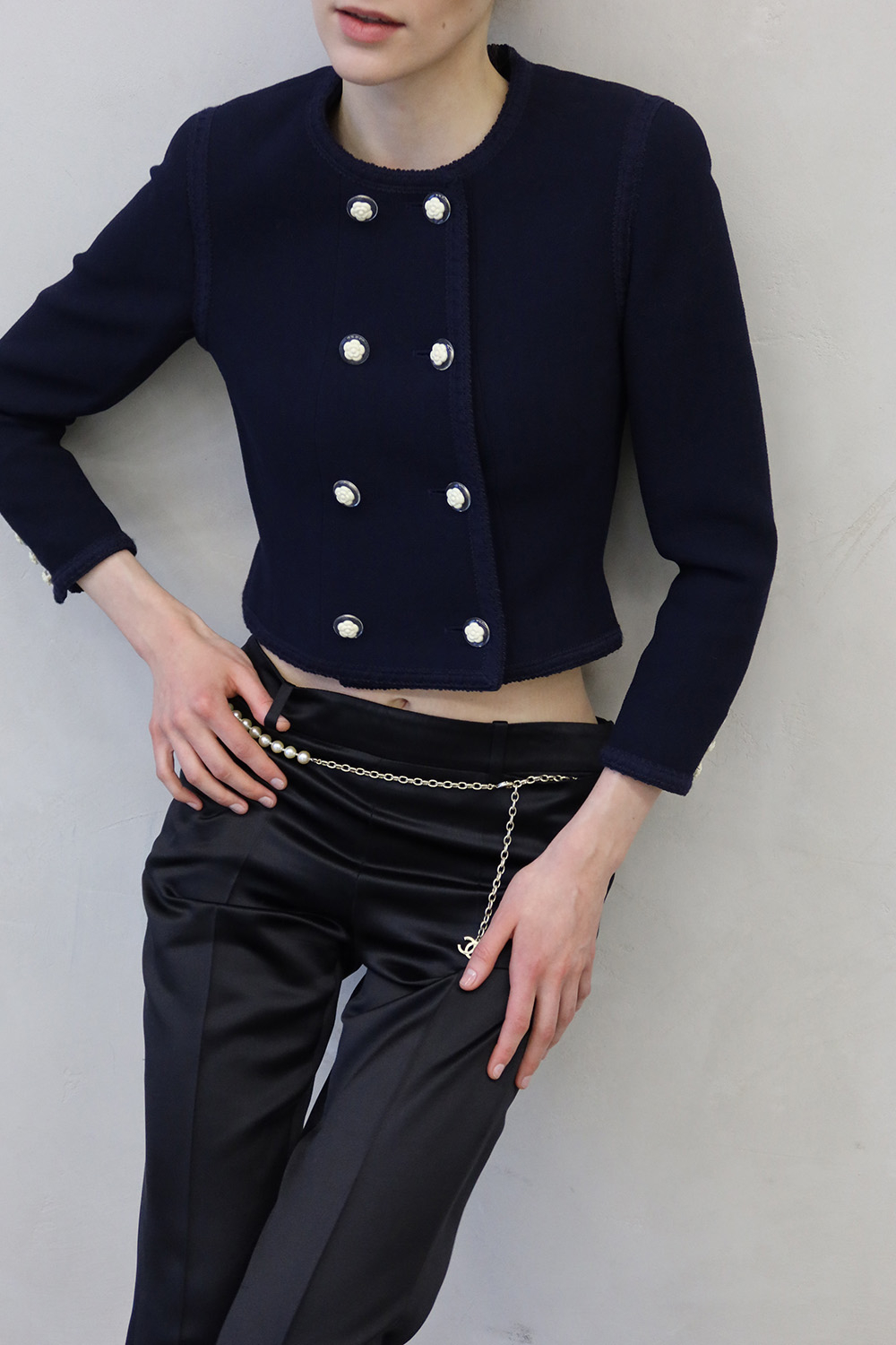 Черные брюки Chanel