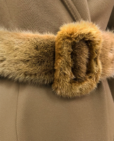 Бежевое пальто Céline