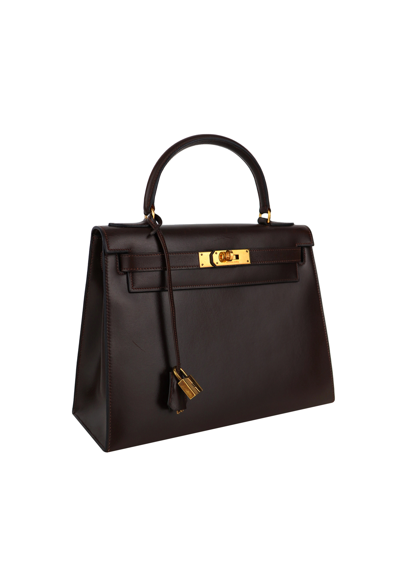 Сумка Hermès Kelly 28 Chocolate Box Sellier