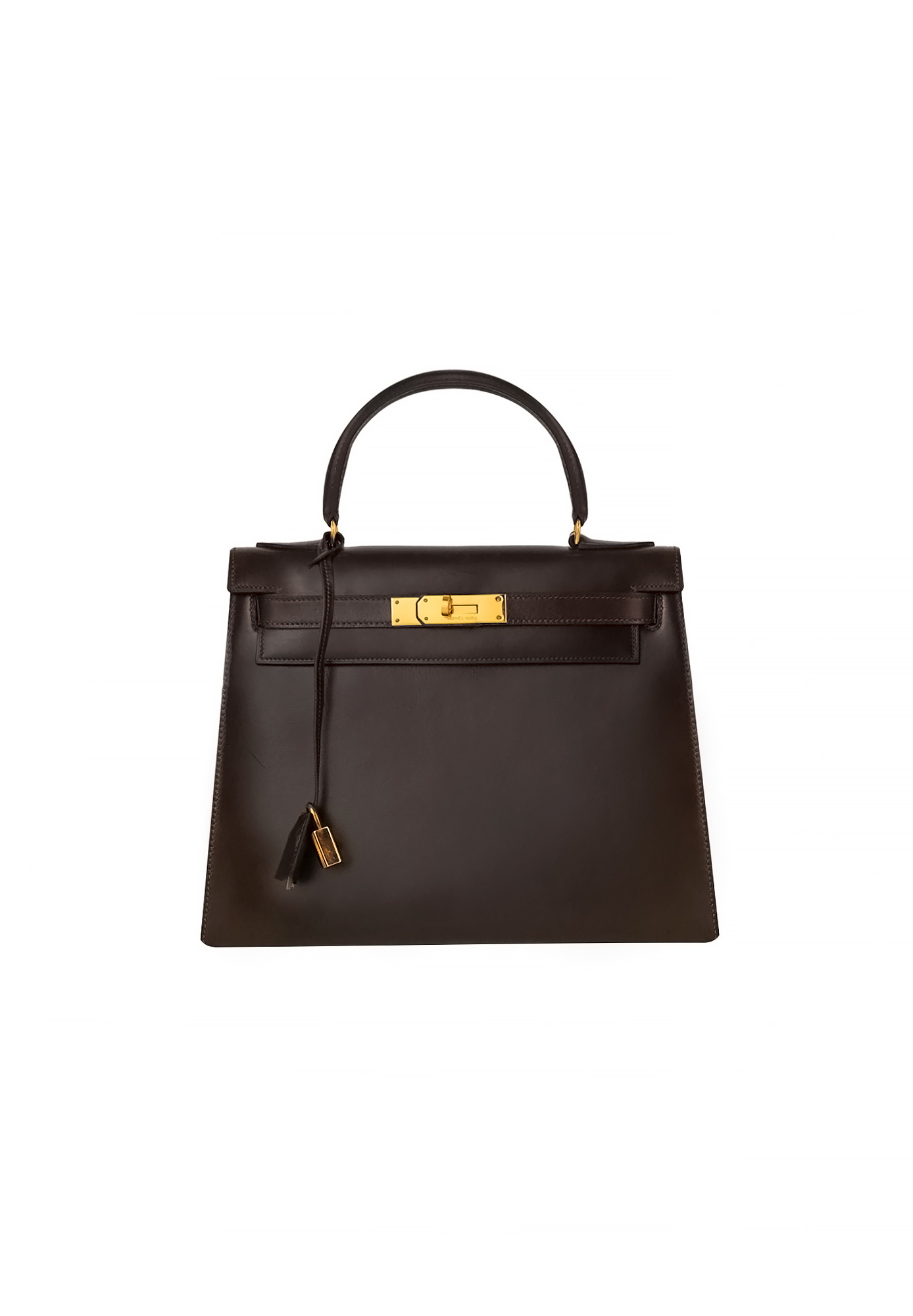 Сумка Hermès Kelly 28 Chocolate Box Sellier