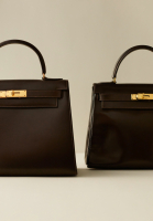 Сумка Hermès Kelly 28 Chocolate Box Sellier