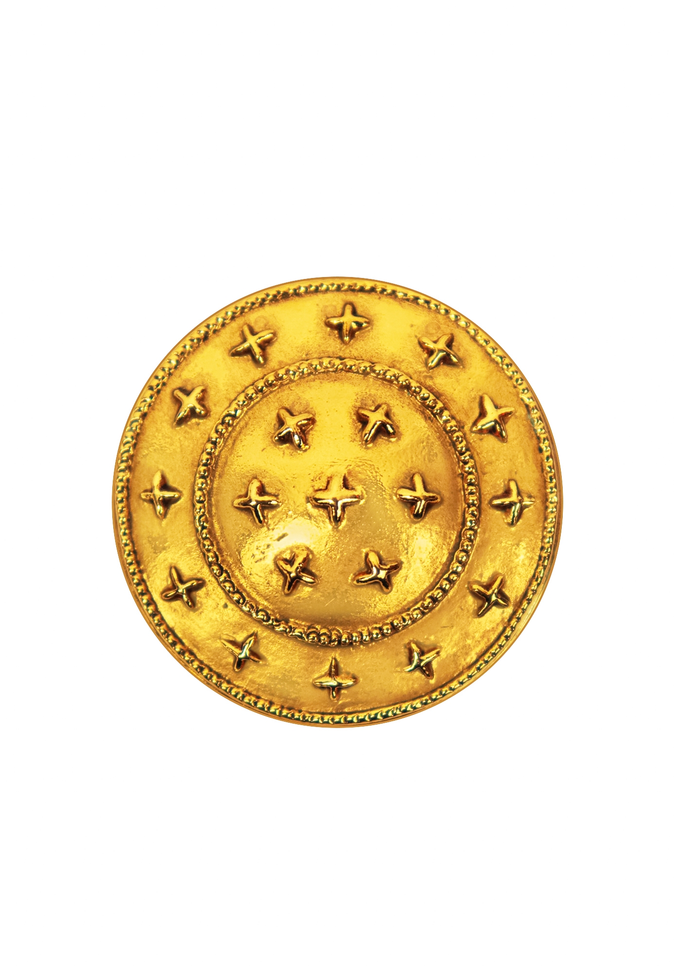 Клипсы Chanel со звездами