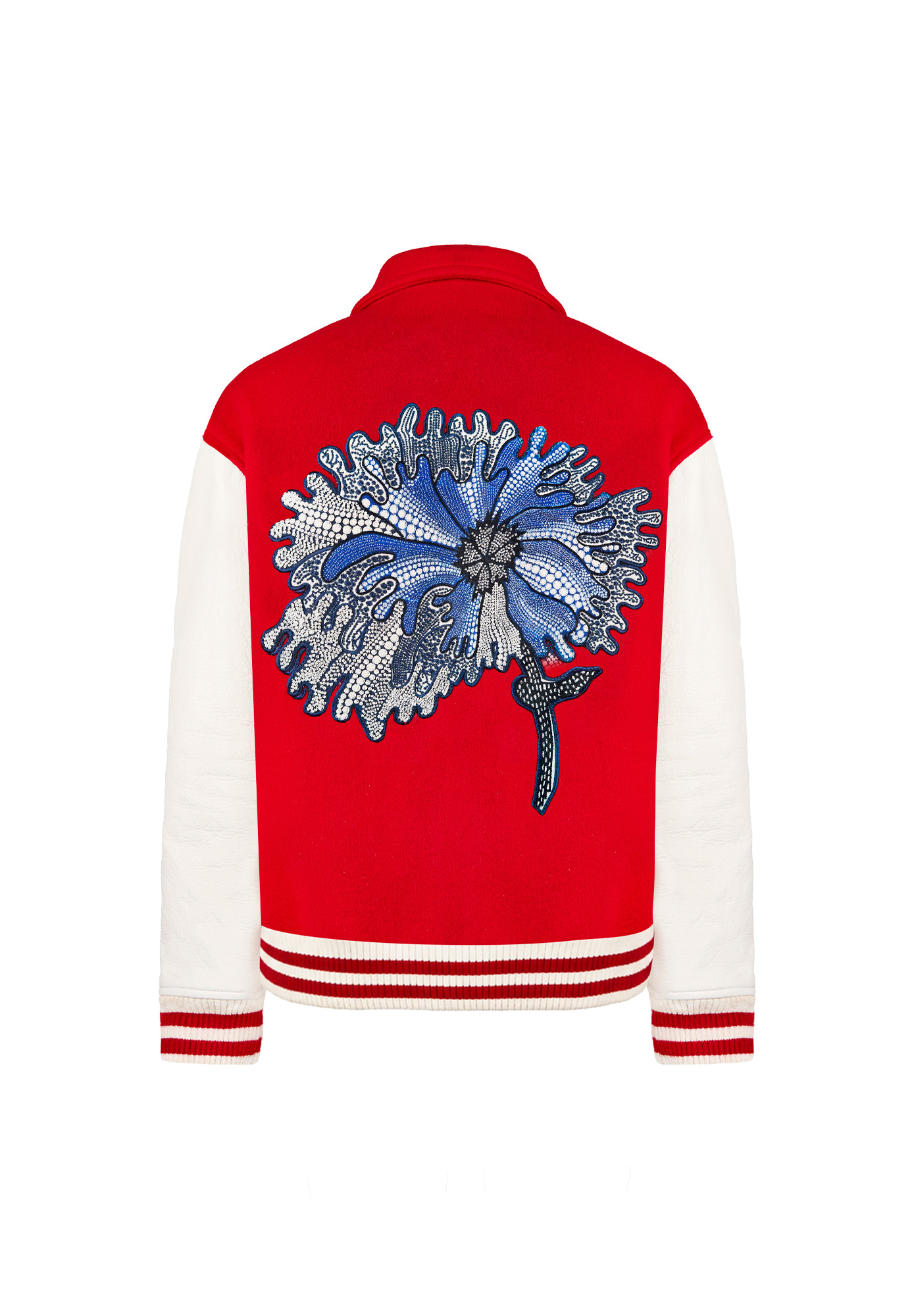 Красный бомбер Louis Vuitton x Yayoi Kusama