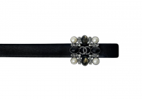 Кожаный ремень Chanel с кристаллами