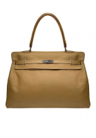 Сумка Hermès Kelly Voyage 50 Tabac Camel Swift