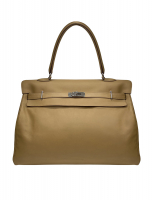 Сумка Hermès Kelly Voyage 50 Tabac Camel Swift