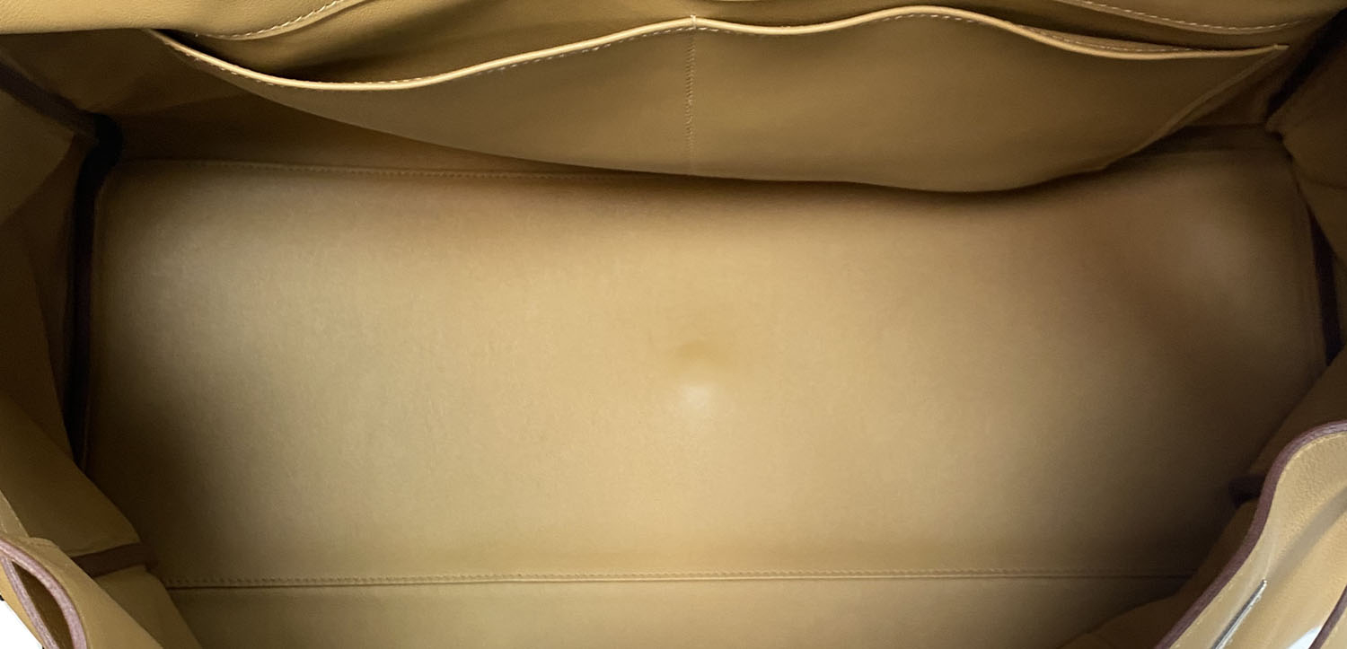 Сумка Hermès Kelly Voyage 50 Tabac Camel Swift