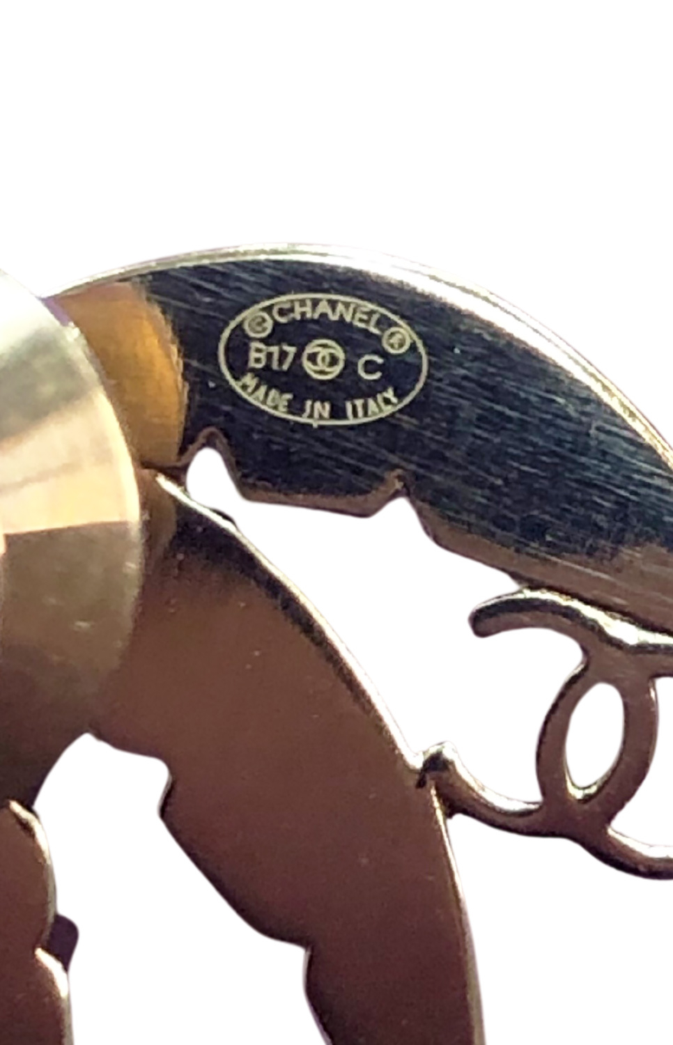 Брошь-пин Chanel пальма