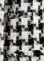 Твидовый костюм Chanel с бантами