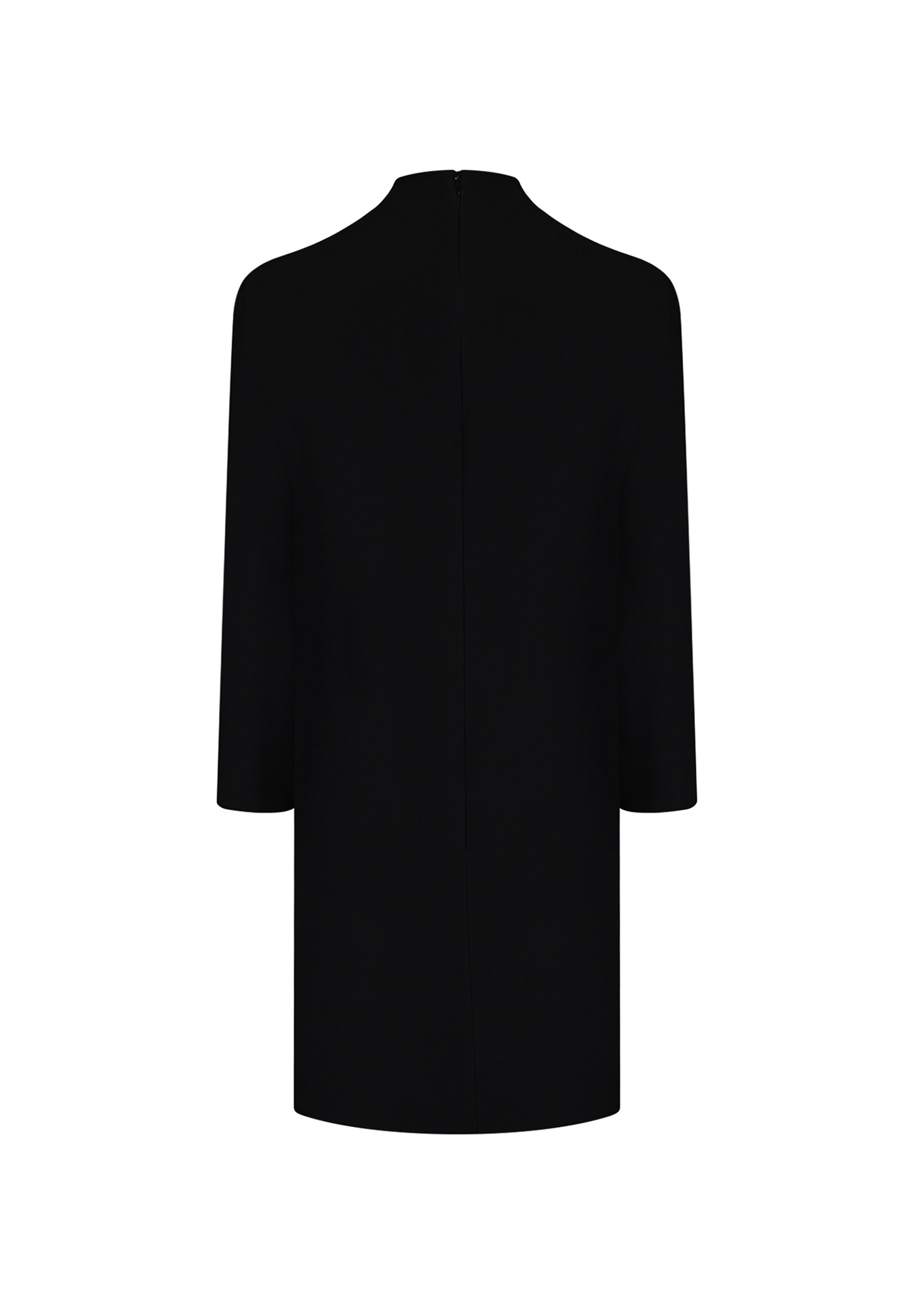 Черное платье Prada с кристаллами