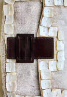 Бисерная сумка Fendi Baguette с перламутром 