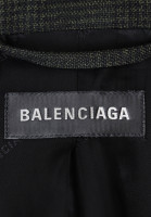 Удлиненный жакет Balenciaga в клетку