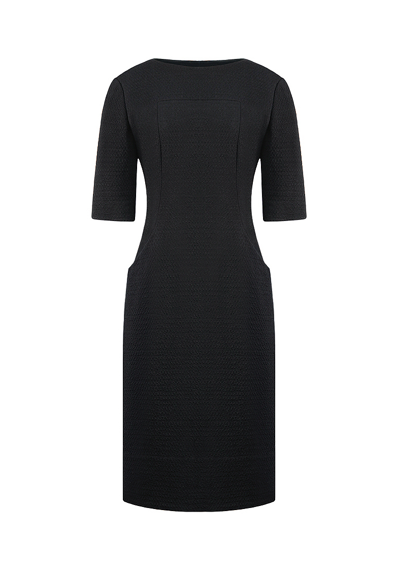 Черное платье Balenciaga haute couture