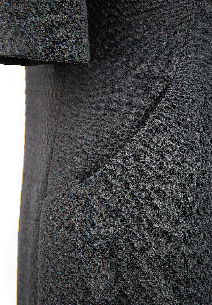 Черное платье Balenciaga haute couture