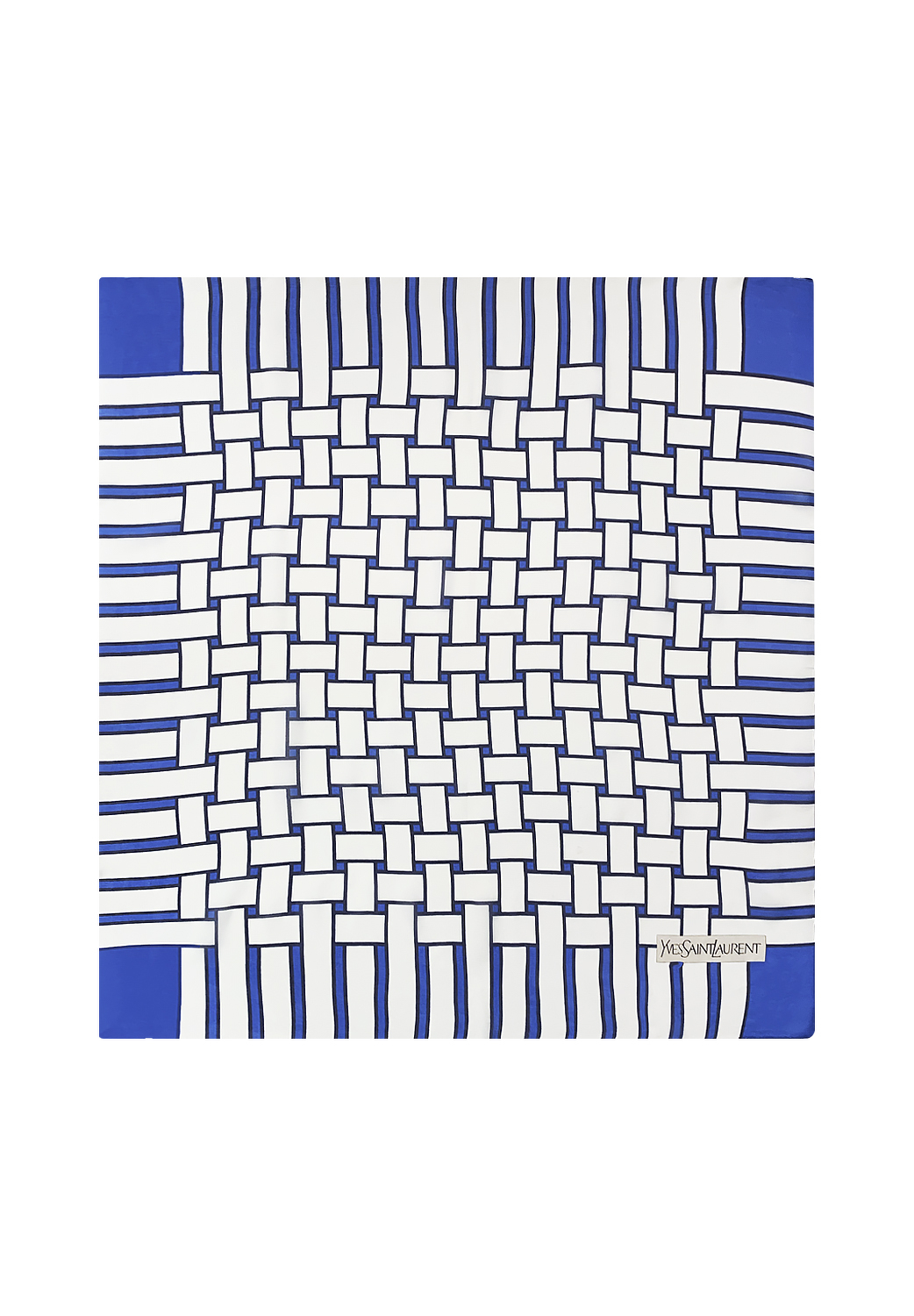 Шелковый платок Yves Saint Laurent