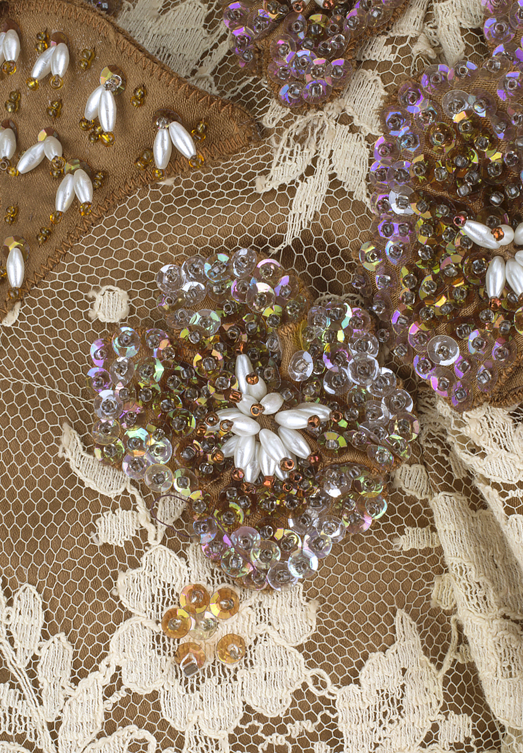 Винтажный шёлковый костюм