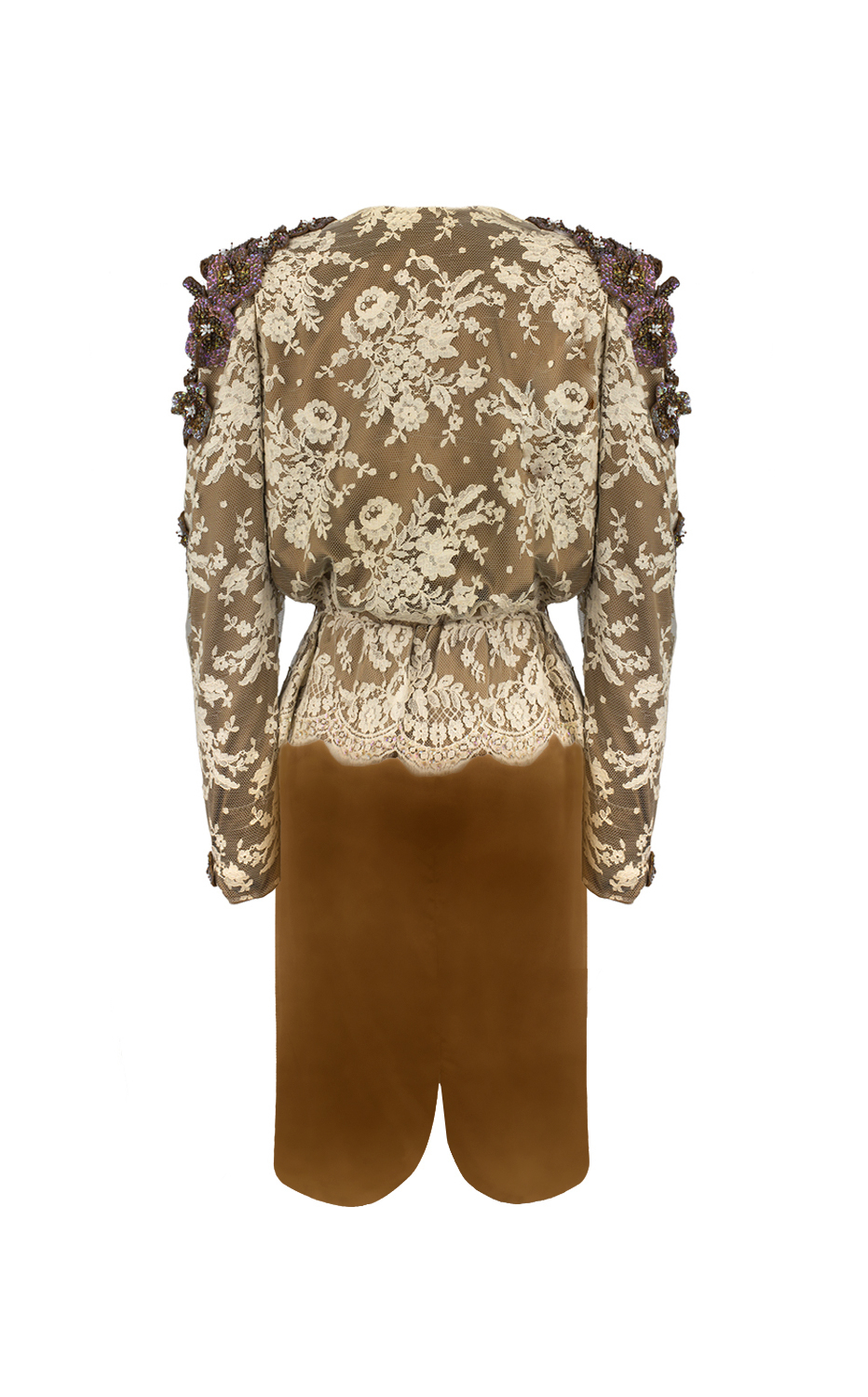 Винтажный шёлковый костюм