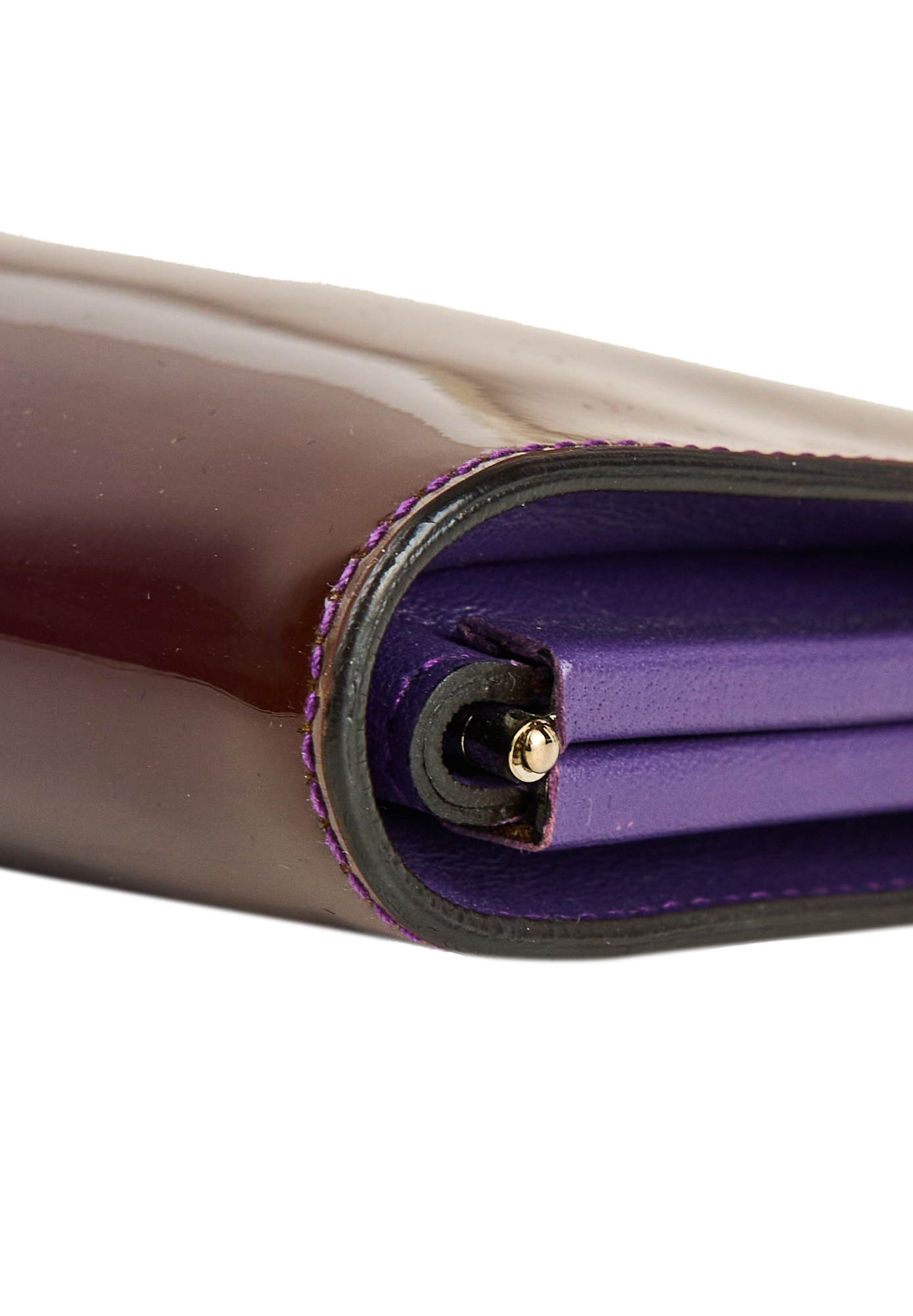 Бордовый клатч Salvatore Ferragamo