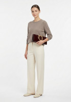 Бордовый клатч Salvatore Ferragamo