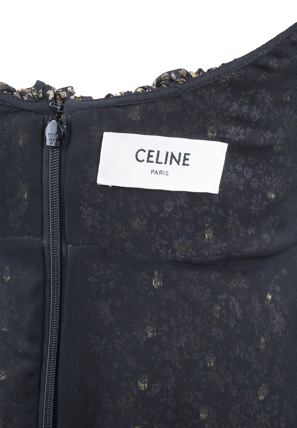 Цветочное платье Céline