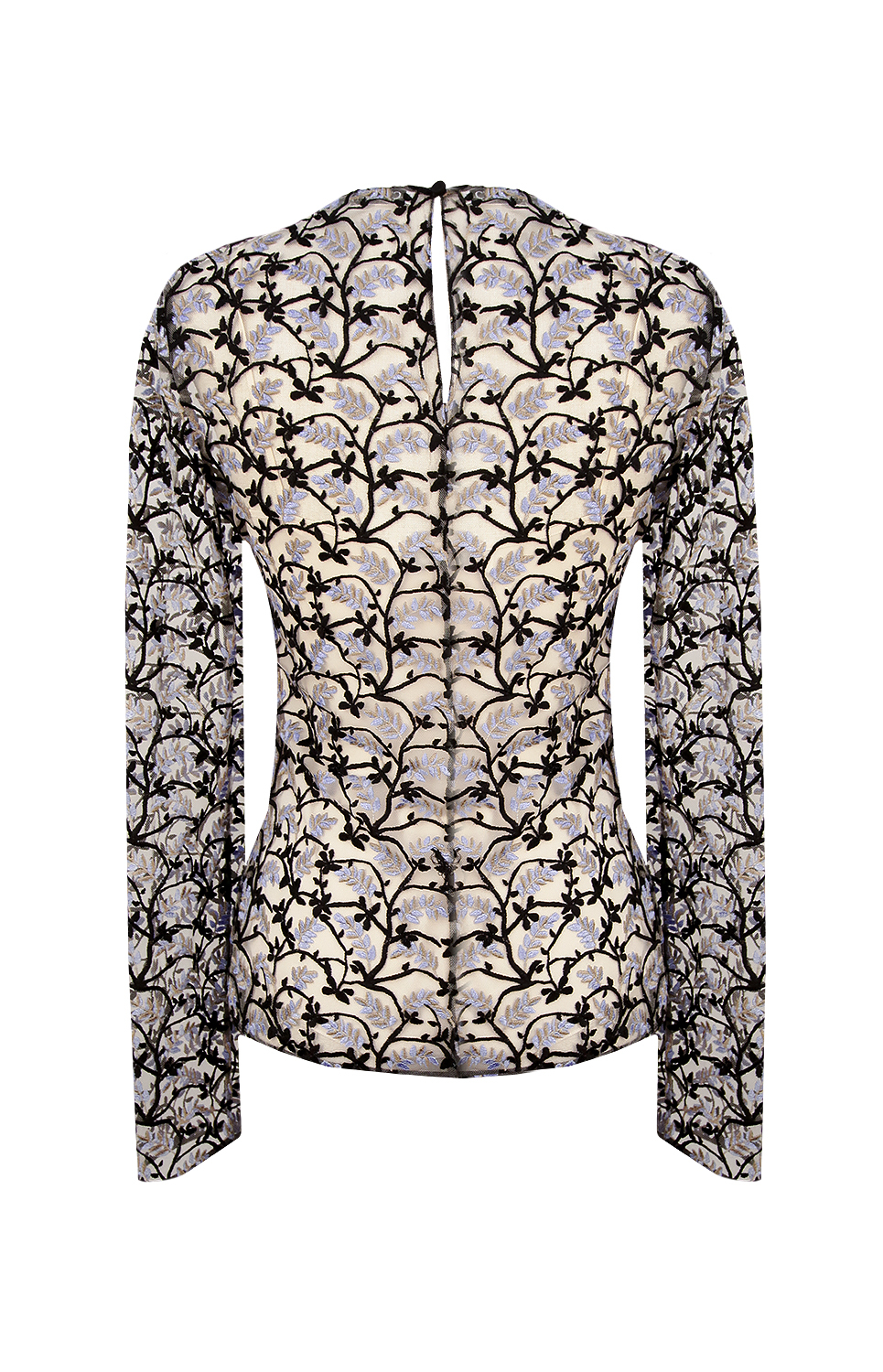 Кружевной цветочный топ Christian Dior