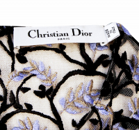 Кружевной цветочный топ Christian Dior