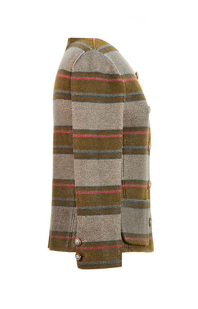 Кашемировый жакет Chanel в полоску