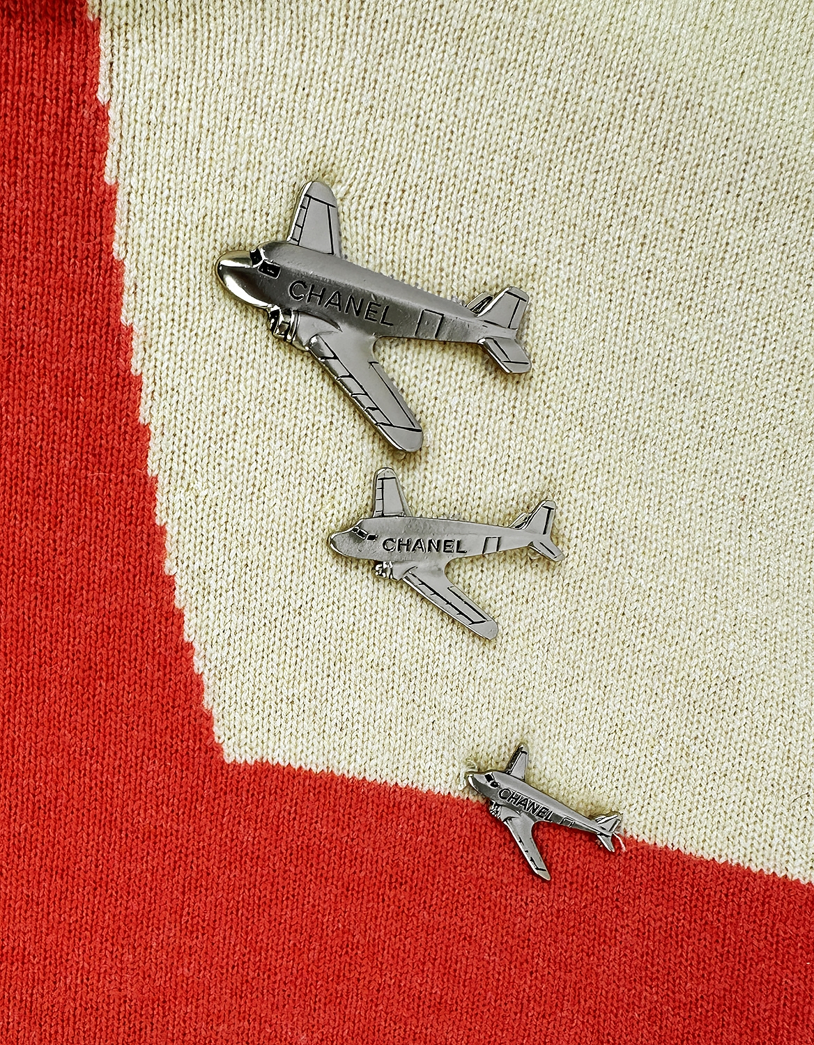 Разноцветный свитер Chanel