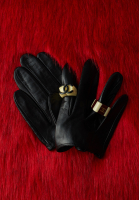 Кольцо Chanel с логотипом