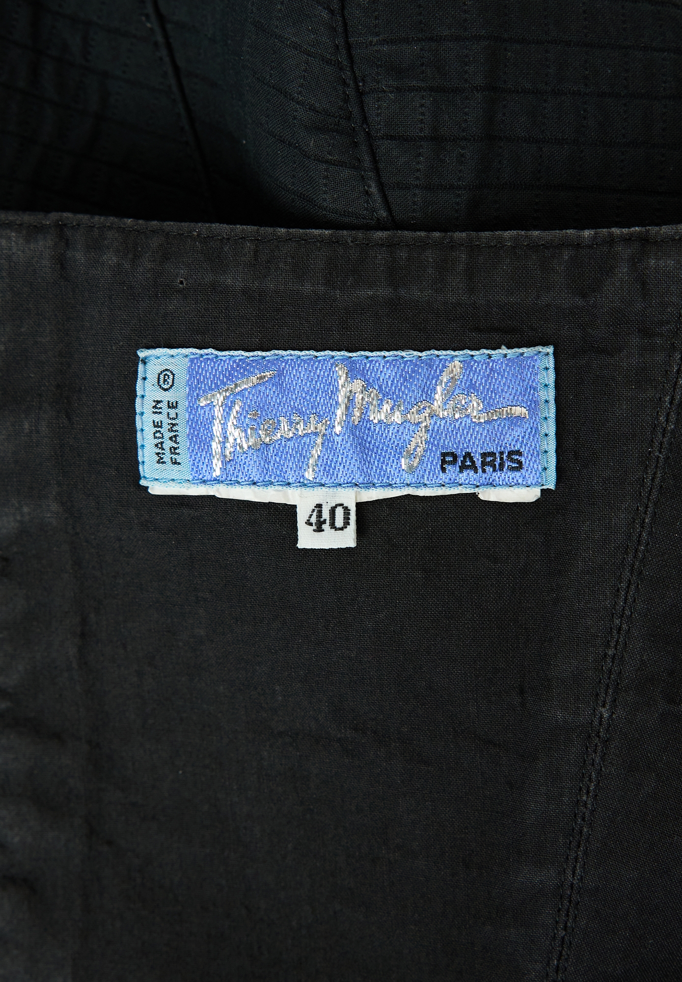 Черный корсет Thierry Mugler