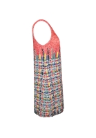 Разноцветное платье Chanel с бахромой