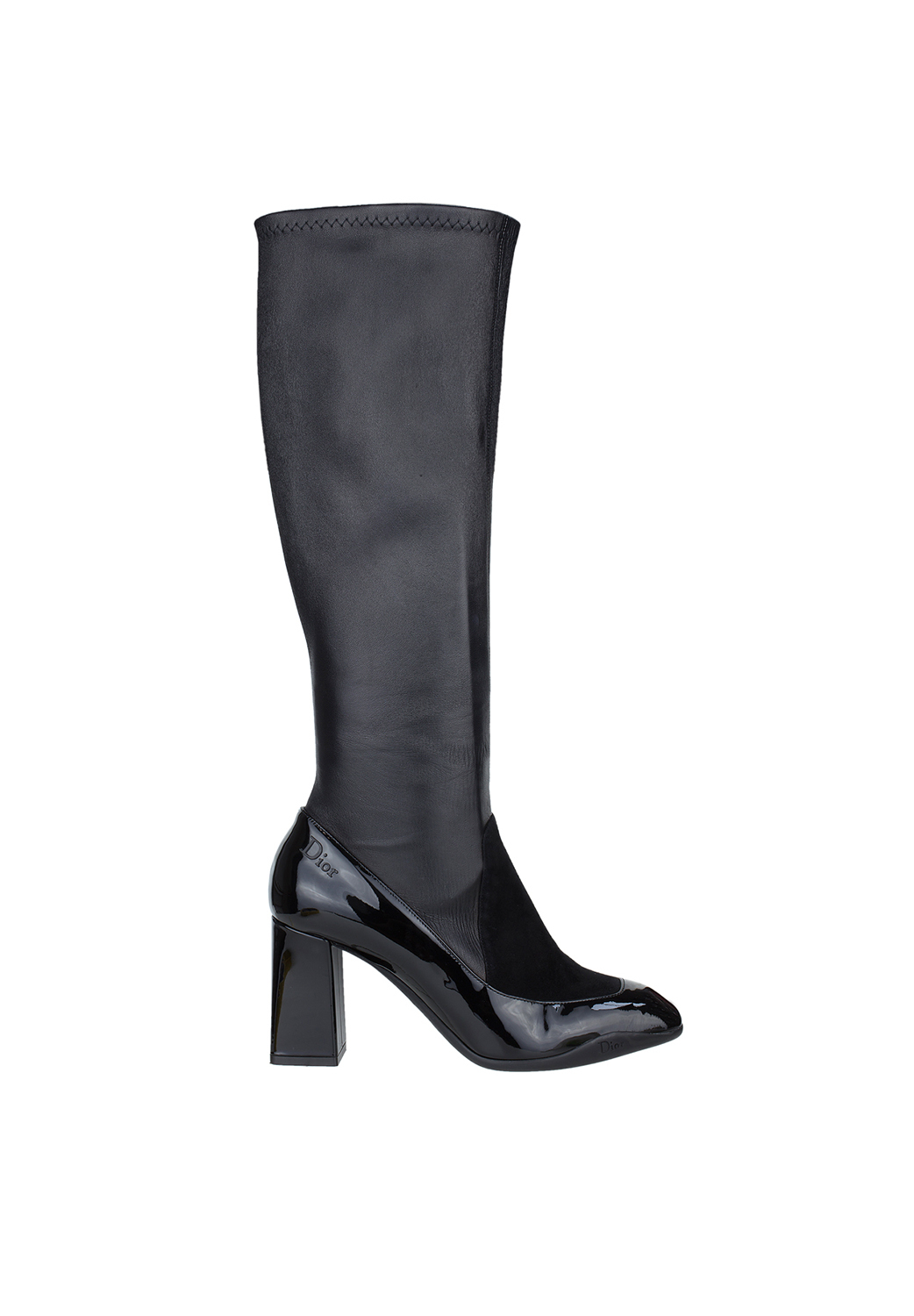 Черные сапоги Christian Dior