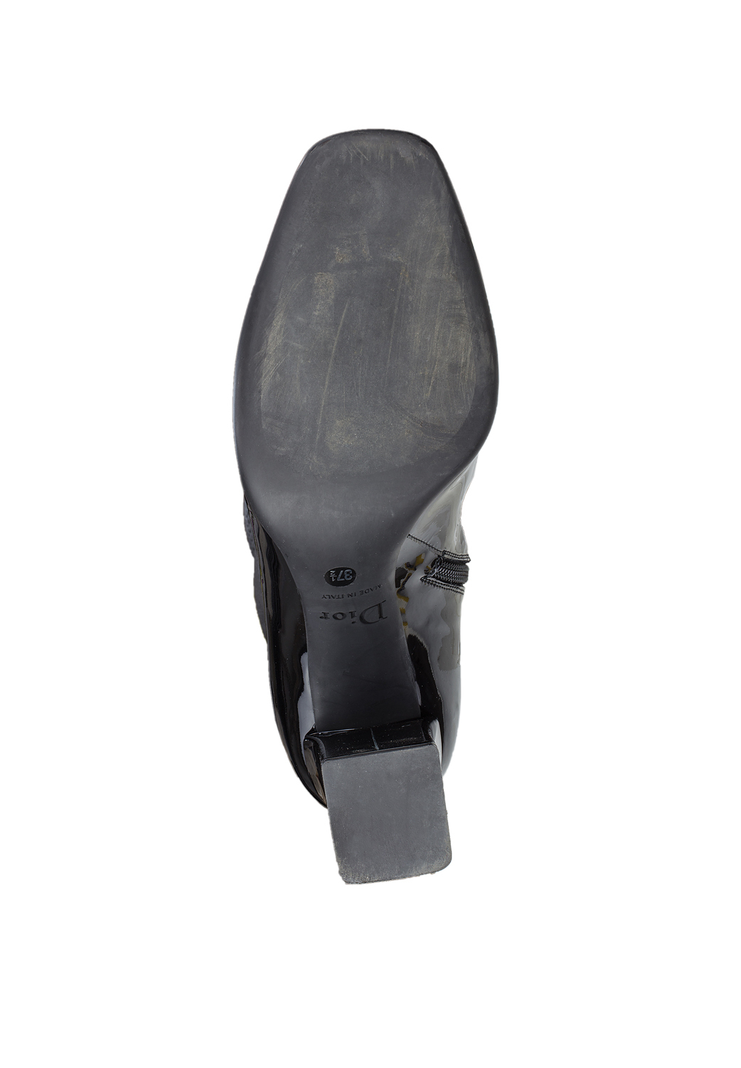 Черные сапоги Christian Dior