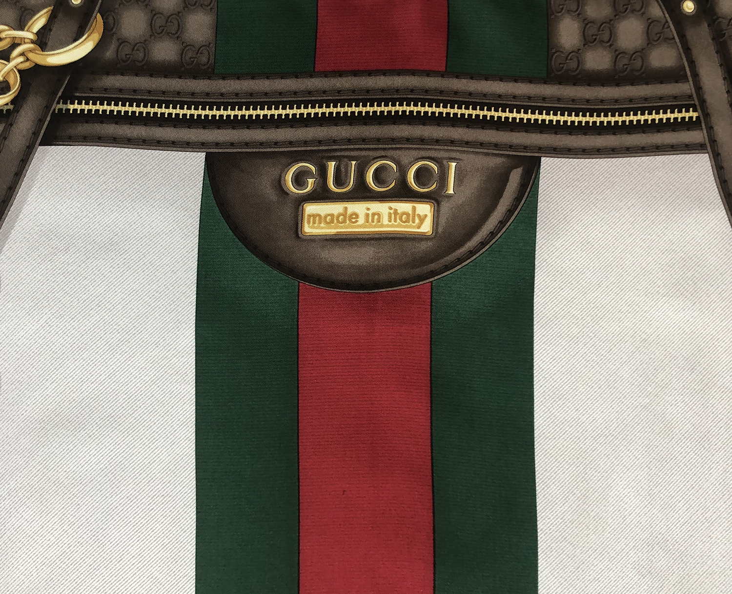 Шелковый платок Gucci