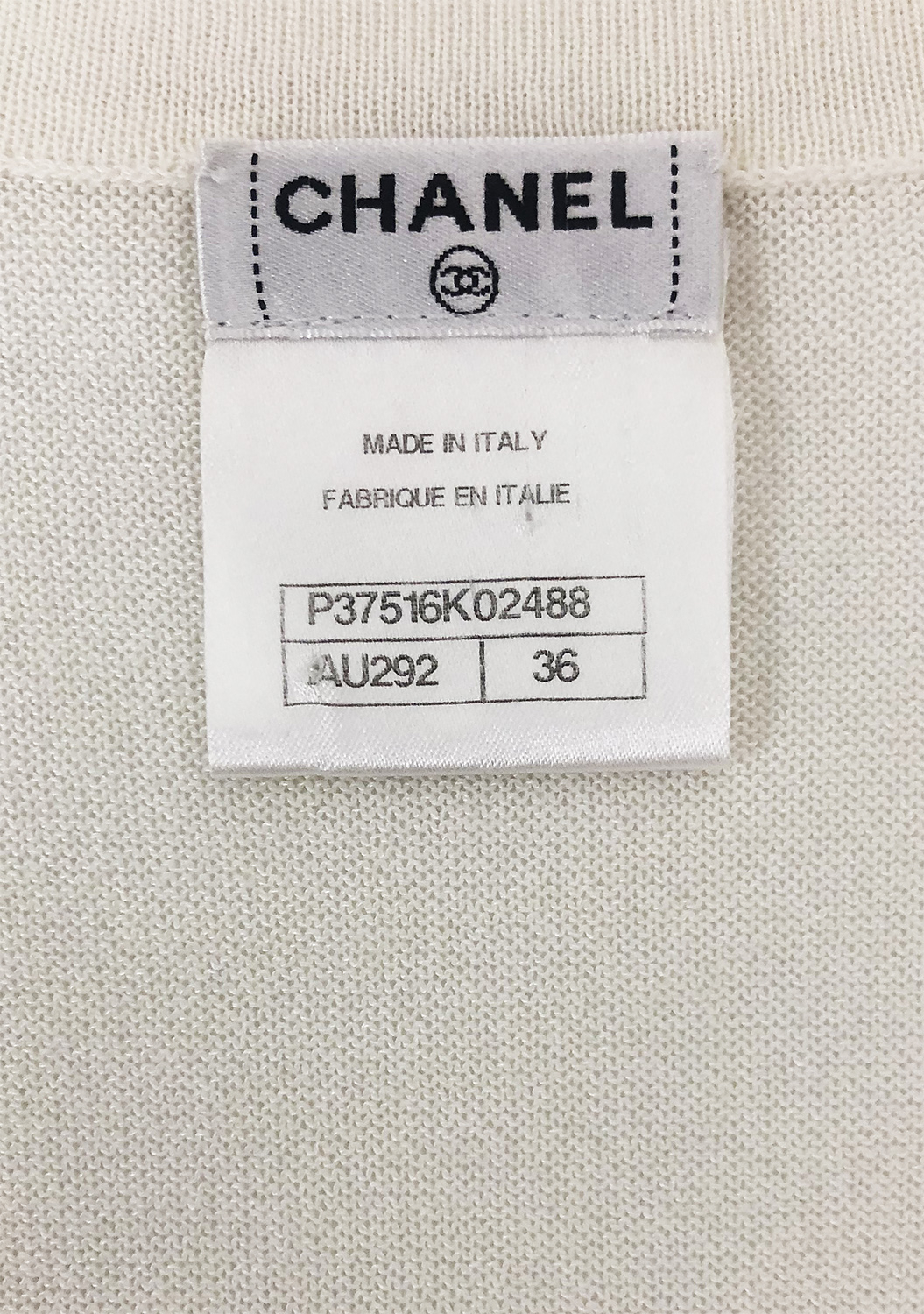 Белое платье Chanel