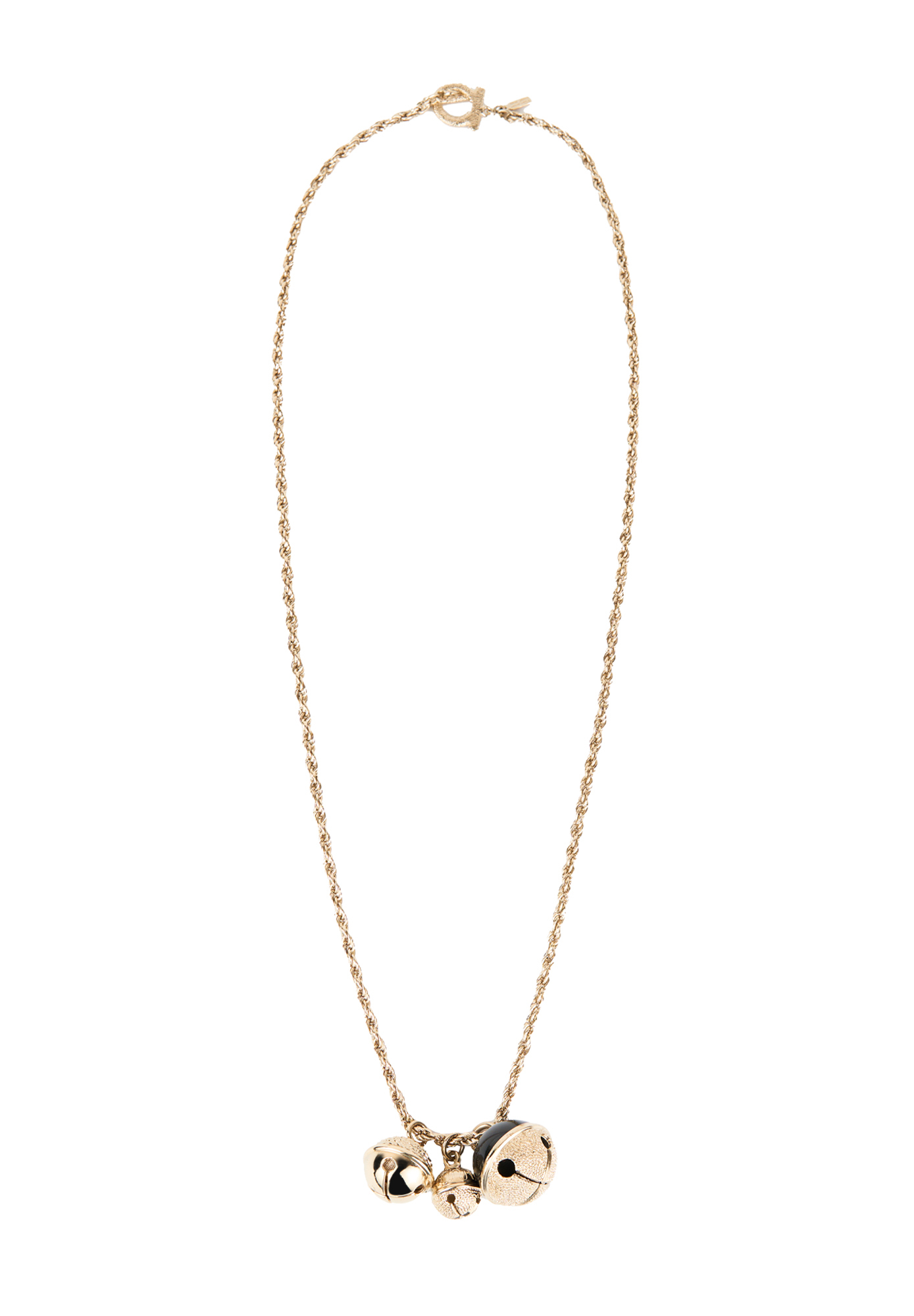 Колье Salvatore Ferragamo с бубенцами