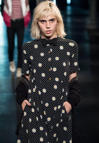 Платье Saint Laurent с ромашками